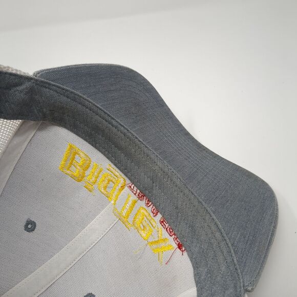Big Tex Trailers Snapback Trucker Hat Gray One Size Mesh Back Richardson - Picture 7 of 9